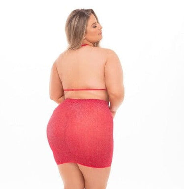 Black Cherry 2Pc Skirt Set